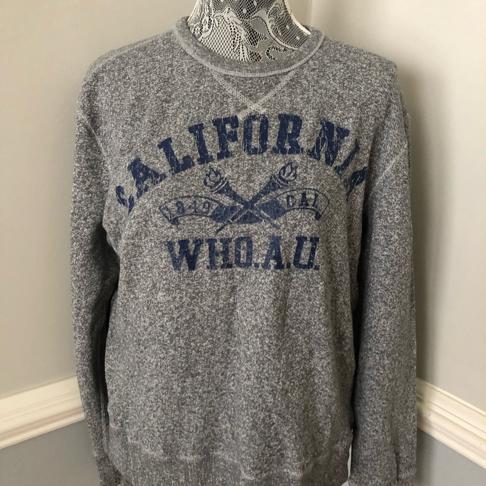 Who A U Crewneck Sweatshirt Size M